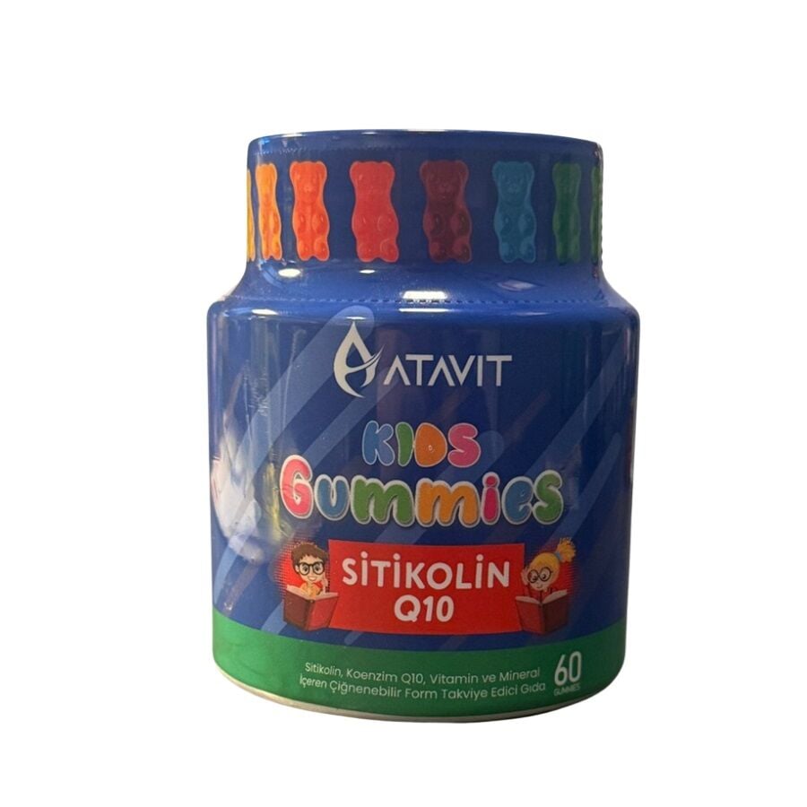 Atavit Kids Stikolin Q10 60 Gummies