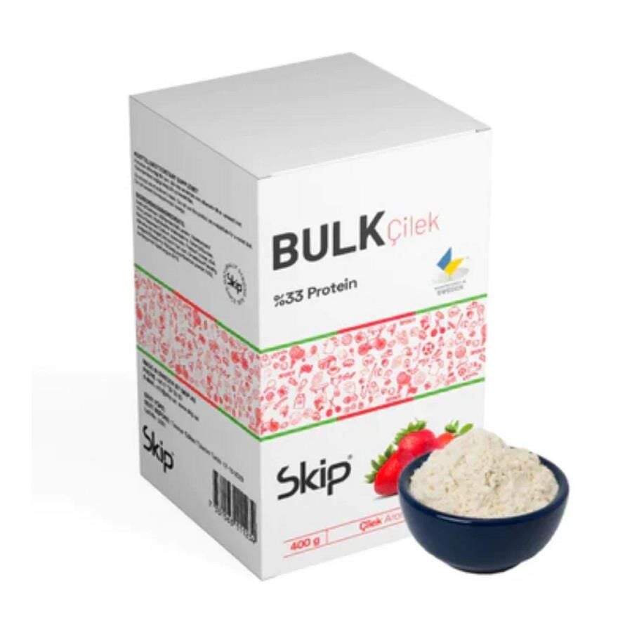 Skip Bulk Çilekli Protein Tozu 400g