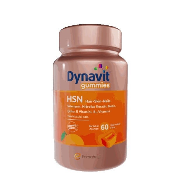 Dynavit Gummies HSN Hair-Skin-Nails 60 Gummy
