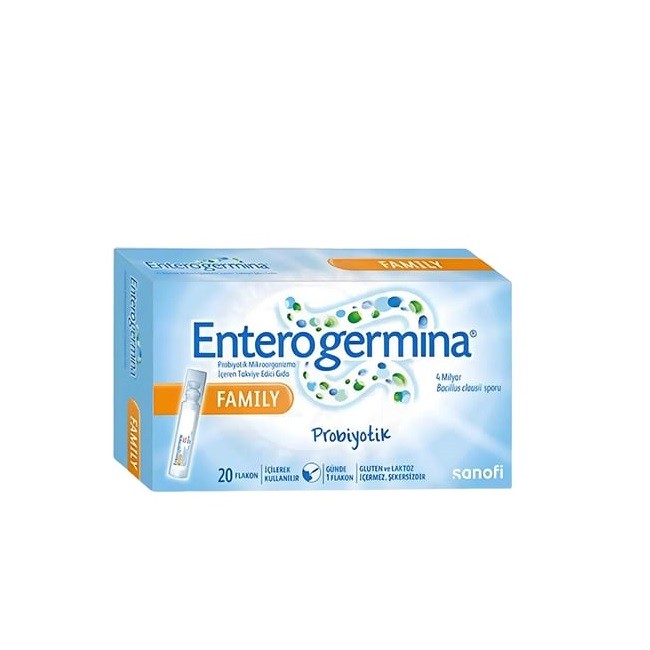 Enterogermina Family Probiyotik 20 Flakon Yetişkin