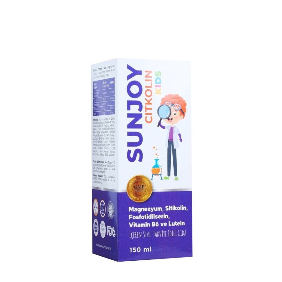 Sunjoy Citikolin Kids 150 ml Şurup