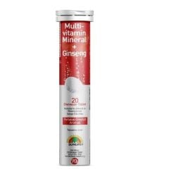 SunLife Multivitamin + Mineral ve Ginseng İçerikli 20 Efervesan Tablet