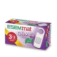 Esemmat Güve Stop 3 Askı 3 Çekmece Güve Kovucu