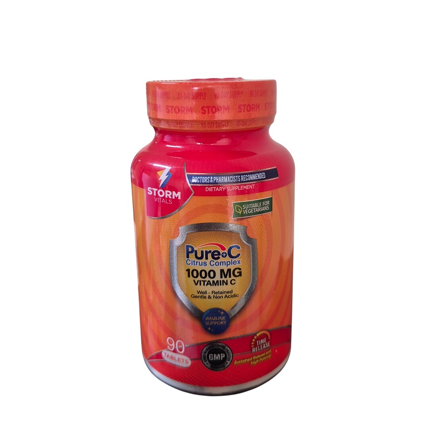 Storm Vitals Pure C 1000 MG 90 Tablet