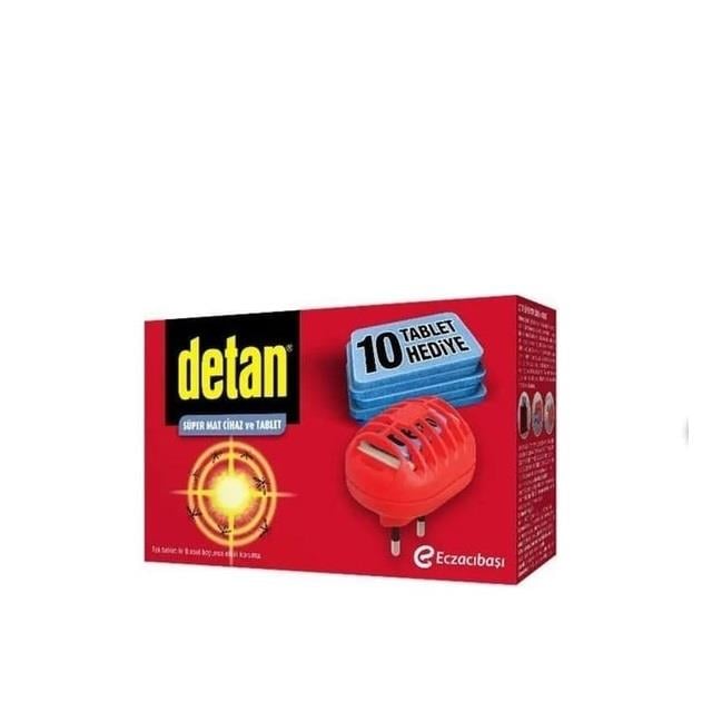 Detan Süper Mat Cihaz + 10'Lu Tablet Yedek