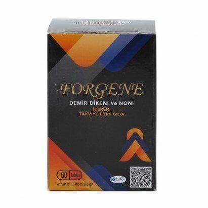 Forgene Demir Dikeni ve Noni İçerikli 60 Kapsül