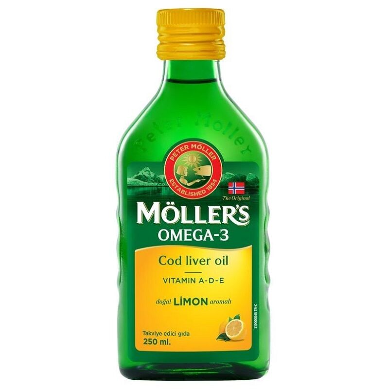 Möllers Omega 3 Sıvı Limon Aromalı 250 ml