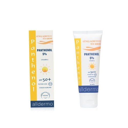 Alldermo Güneş Koruyucu Yüz Kremi SPF50+ 75ml