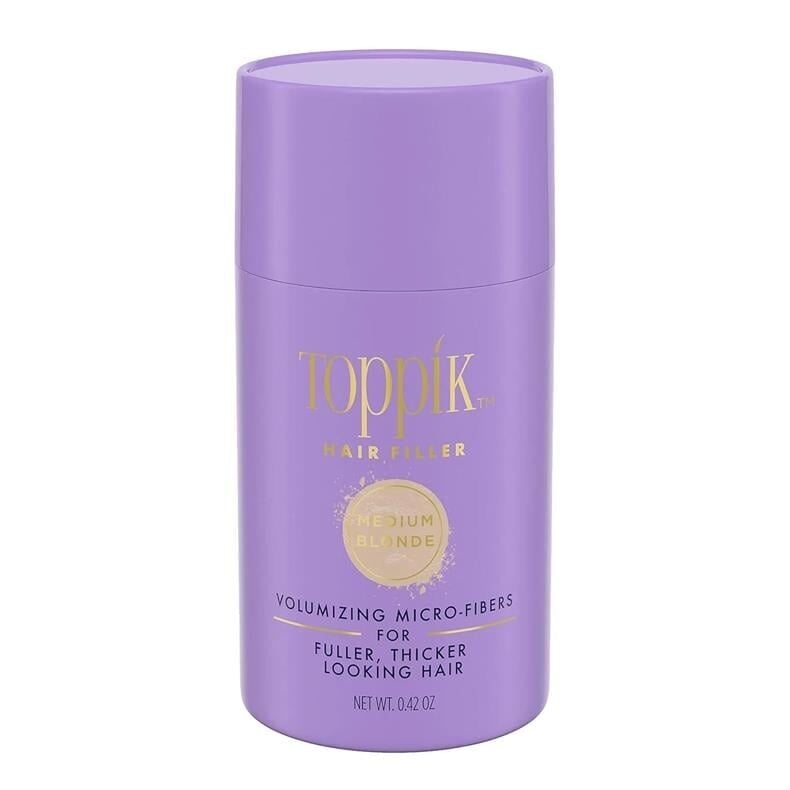 Toppik Hair Medium Blonde(Orta Sarı) Black 12 gr