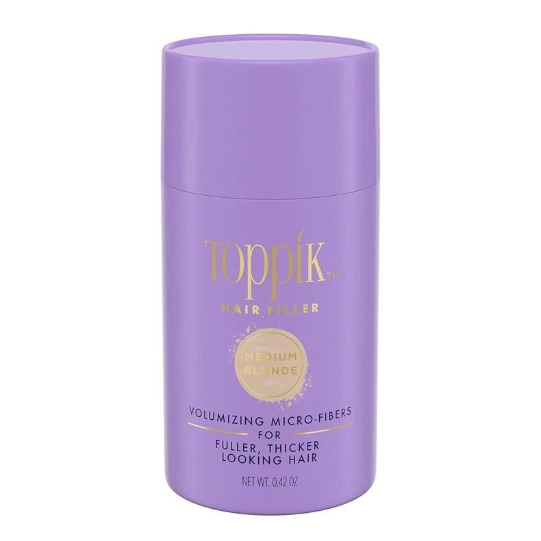 Toppik Hair Medium Blonde(Orta Sarı) Black 12 gr