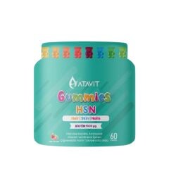 Atavit HSN Saç Cilt Tırnak 60 Gummies