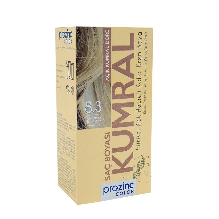 Prozinc 8.3 Açık Kumral Dore Saç Boyası