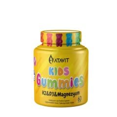 Atavit Kids K2D3 Magnezyum 60 Gummies
