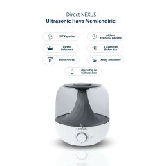 Direct Nexus Buhar Makinesi Oda Nemlendiricisi 3 L