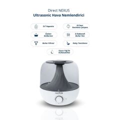 Direct Nexus Buhar Makinesi Oda Nemlendiricisi 3 L