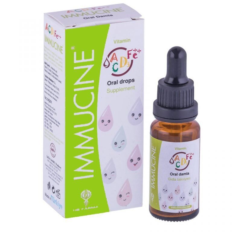Immucine ACD Fe Gıda Takviyesi Oral Damla