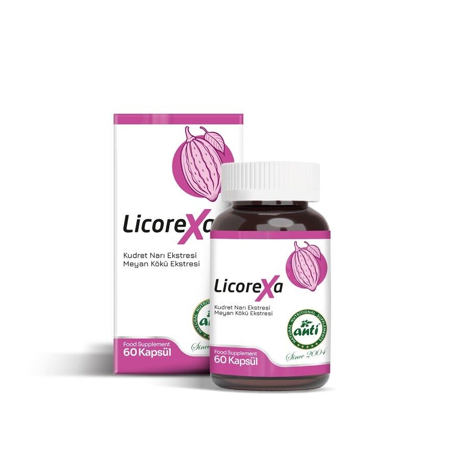 Licorexa Kudret Narı Ekstresi 60 Kapsül