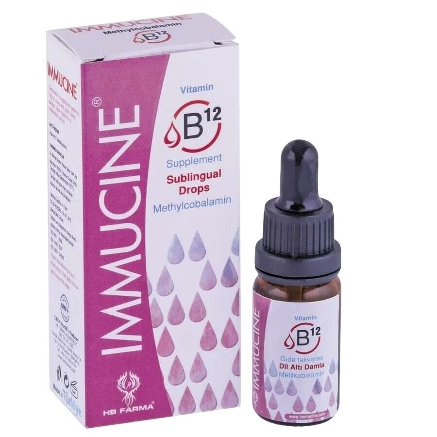 Immucine Vitamin B12 - Methylcobalamin Sublingual Drops