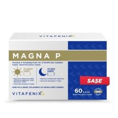 Vitafenix Magna P Magnezyum Vitamin B6 60 Saşe