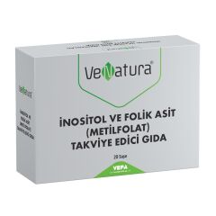 VeNatura İnositol Ve Folik Asit (Metilfolat) 20 Saşe