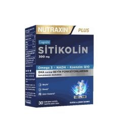 Nutraxin Sitikolin 300 mg 30 Kapsül