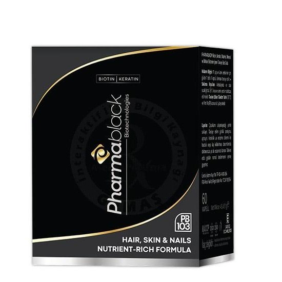 Pharmablack Biotin Keratin 60 Kapsül